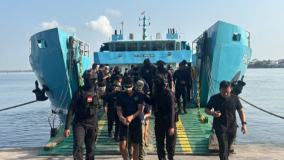 Lapas Kelas I Semarang Pindahkan 36 Narapidana Beresiko Tinggi ke Lapas Nusakambangan Cilacap