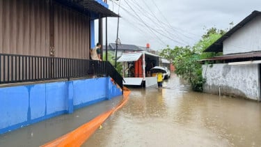 Banjir di Kota Padang, Kementerian PU Rencanakan Penanganan Permanen Sungai Batang Air Dingin