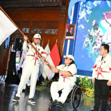 Lepas 103 Atlet Kontingen Indonesia ke Asian Para Games, Erick Thohir Tantang Thailand