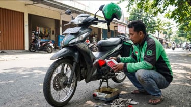 Jangan Asal Tunggu Sebulan! Motor Ojol Idealnya Ganti Oli Tiap Berapa Kilometer? Ini Kata Pabrikan