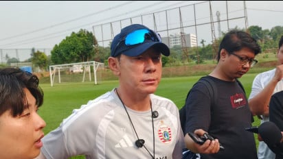Persija Sapu Bersih Empat Laga, Shin Tae-yong Justru Waspadai Persita yang Belum Terkalahkan