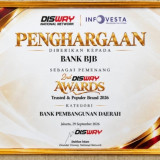 bank bjb Perkuat Posisi Merek melalui Penghargaan Trusted & Popular Brand 2026