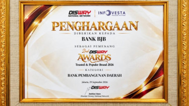 bank bjb Perkuat Posisi Merek melalui Penghargaan Trusted & Popular Brand 2026