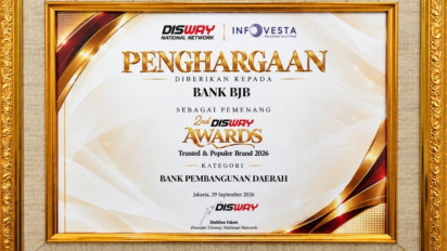 bank bjb Perkuat Posisi Merek melalui Penghargaan Trusted & Popular Brand 2026