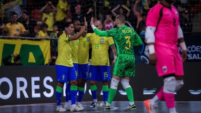 Cuma Menang 3 Gol dari Timnas Indonesia, Pemain Brasil Bersyukur Bisa Jadi Tim Pertama Lolos Copa das Nacoes de Futsal 2026  