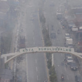 Akibat Kebakaran Hutan dan Lahan Kota Subulussalam Mulai Diselimuti Polusi Asap