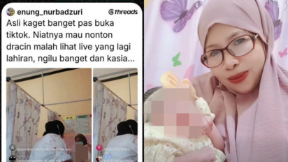 Viral Bidan di Maluku Lakukan Live TikTok saat Tindakan Persalinan Pasien, Netizen: Laporkan ke IBI