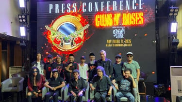 9 Dewa Gitar Siap Meriahkan Konser Guns N’ Roses di Jakarta, Hadirkan Deretan Legenda Rock Indonesia