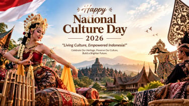 10 Ucapan Hari Kebudayaan Nasional 2026 Bahasa Inggris, Referensi Caption Media Sosial