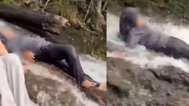 Video Perempuan Jatuh dan Hanyut dari Air Terjun Robo Viral di Media Sosial, SAR Ungkap Kronologinya
