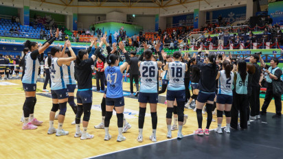 Hasil KOVO Cup 2026, Sabtu 17 Oktober: Nyaris kena Comeback Pink Spiders, GS Caltex Sukses Amankan Tiket Partai Final