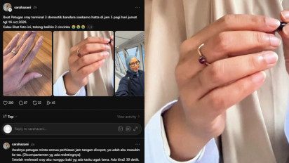 Respons Pengelola Bandara Soetta soal 2 Cincin Milik Penumpang yang Diduga Tak Dikembalikan Petugas X-ray