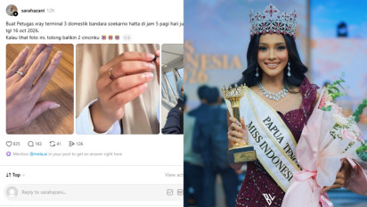 Top 3: Petugas X-ray Bandara Soetta Tak Kembalikan Cincin Penumpang hingga Direspons Pihak Pengelola, serta Alda Callista Miss Indonesia 2026
