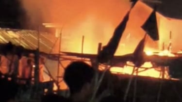 Gudang Pembuatan Kapal di Kepulauan Seribu Kebakaran, Diduga Korsleting Listrik