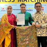 Kerajinan Lokal Sulam Kapalo Samek Padang Pariaman Gaet Kontrak Ekspor Rp400 Juta di Trade Expo Indonesia 2026