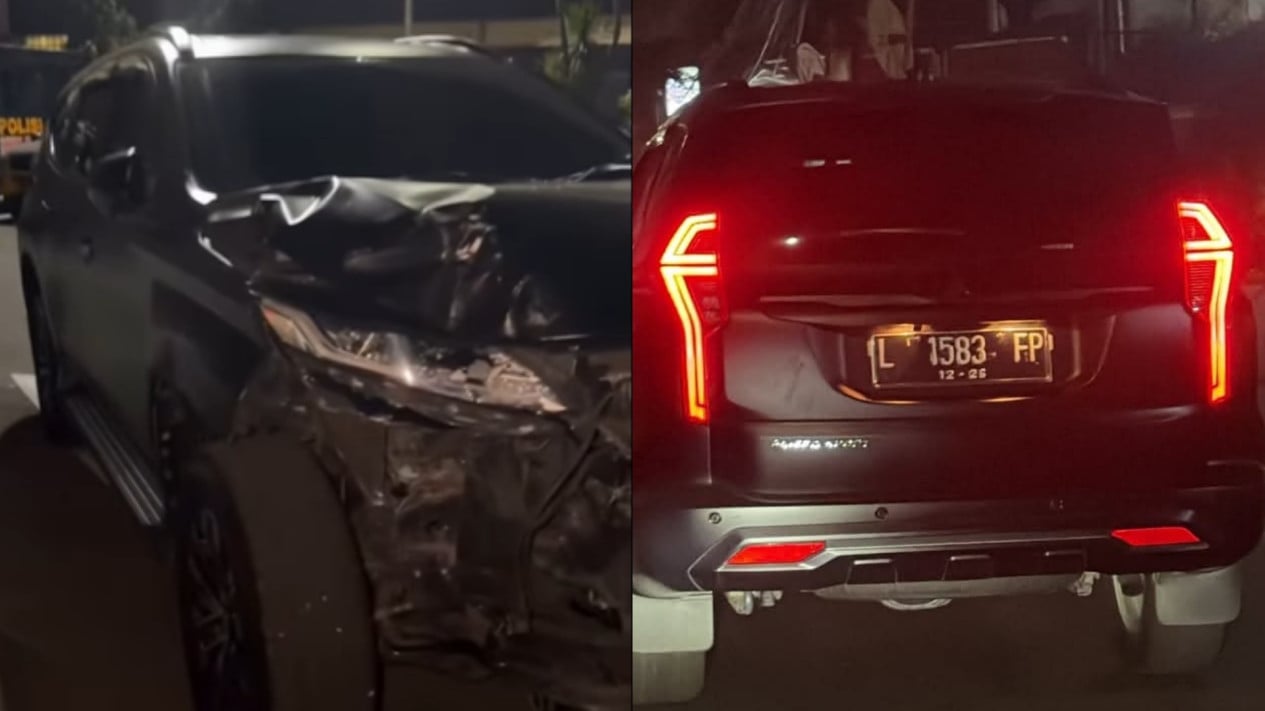 Kondisi Mobil Terduga Pelaku usai Tabrakan Maut di Mampang Prapatan yang Menewaskan Remaja 15 Tahun
            - galeri foto