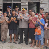 Polda Kalbar Gelar Pengobatan Gratis dan Bedah Rumah