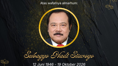 Mantan KSAD Subagyo HS Meninggal Dunia di Yogayakarta