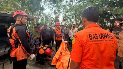 Tim SAR Gabungan Evakuasi Remaja Perempuan Hanyut di Sungai Ular Sumut