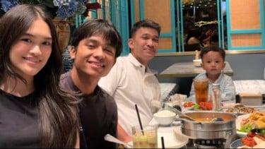 Ruben Onsu Ajak Thayaka Makan Bareng Betrand Peto dan Aqila Zhavira, Momen Manisnya Jadi Sorotan