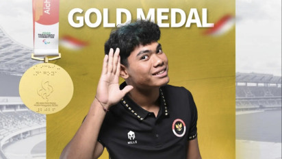 I Kadek Dwi Purwana Yasa Sumbang Emas untuk Indonesia, Pecahkan Rekor Dunia di Asian Para Games 2026