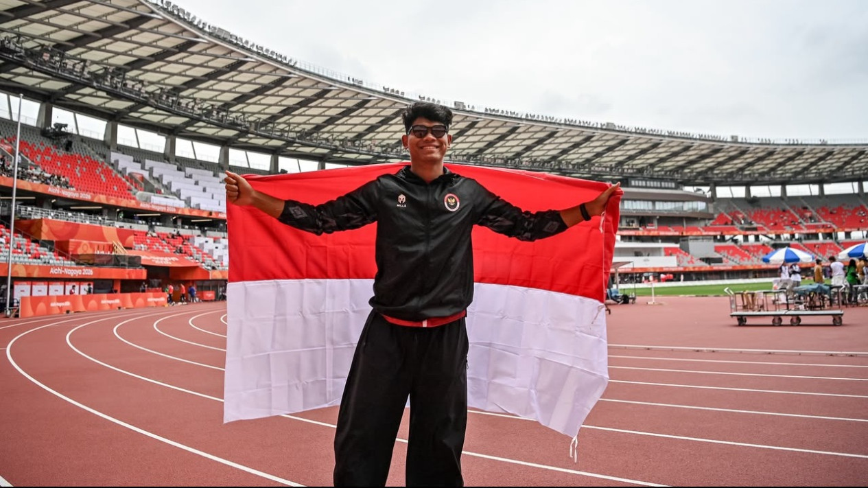 I Kadek Dwi Purwana Yasa Sumbang Emas untuk Indonesia, Pecahkan Rekor Dunia di Asian Para Games 2026
            - galeri foto