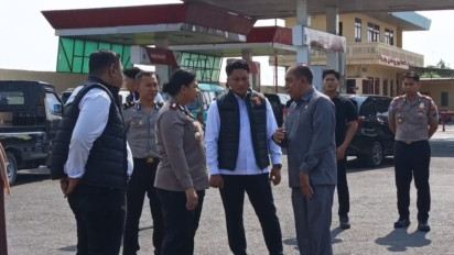 Polres Probolinggo Cek SPBU, Pastikan Pasokan BBM Aman