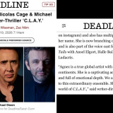 Sukses Bintangi Serial Reacher, Agnez Mo Kini Main Bareng Nicolas Cage di Film C.L.A.Y.