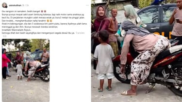 Seorang Ibu Meninggal Dunia di atas Motor saat Hendak Beli Obat Lambung di Apotek, Empat Anaknya Kini Yatim Piatu