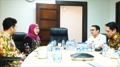 Gubernur Khofifah dan Wagub Emil Dardak Datangi Kementerian ESDM, Bahas Kepastian Pasokan BBM di Jatim