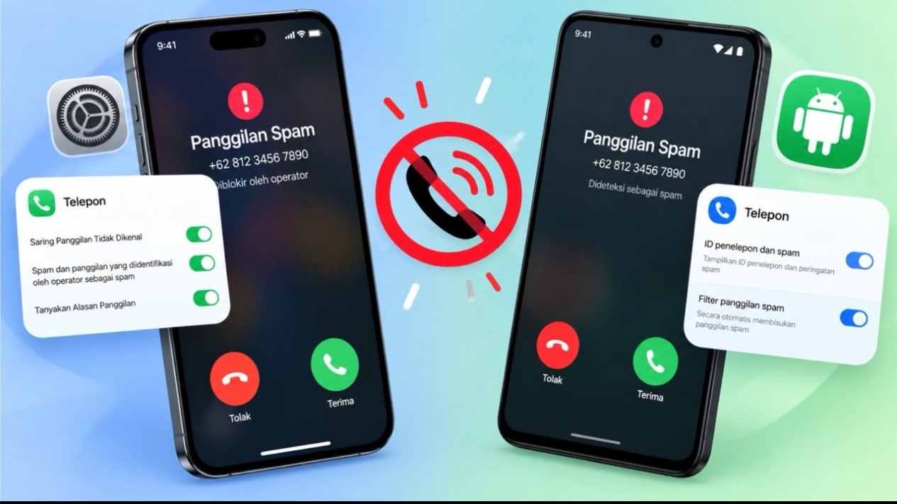 Sering Ditelepon Nomor Asing? Begini Cara Ampuh Blokir Panggilan Spam di iPhone dan Android
            - galeri foto