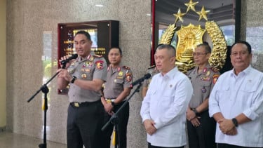 Kapolri Terima Kunjungan Menteri Perhubungan di Mabes Polri, Bahas Penguatan Kolaborasi Jelang Natal-Tahun Baru