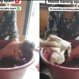 Geger! Seorang Nenek Memandikan Bayi Berusia 40 Hari Pakai Air Kembang Bareng Seekor Ayam Hidup