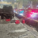 Mobil Tabrak Mobil Pedagang Tahu di Jalan Rasuna Said Jakarta Selatan, Satu Orang Tewas dan Lima Luka-Luka