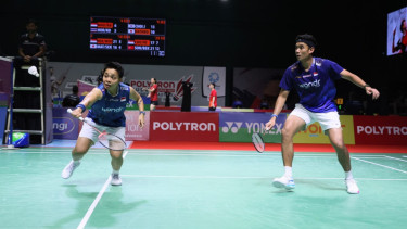 Apriyani Rahayu Terpeleset hingga Dibawa ke Rumah Sakit, Bagas/Apriyani Retired di Polytron Kudus Indonesia Masters 2026