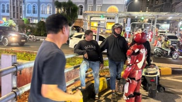 Viral Iron Man Lerai Pengendara Mobil Cekcok di Kelapa Gading, Polisi Pastikan Tak Ada Korban