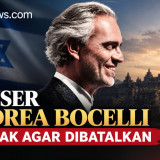 Dari Los Angeles hingga Tel Aviv, Riwayat Andrea Bocelli jadi Sorotan MUI