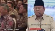 Momen Prabowo Tiru Kedipan Mata Seskab Teddy: Gue Nih Presiden, Ted!