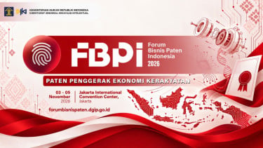 DJKI Gelar Forum Bisnis Paten Indonesia (FBPI) 2026, Buka Peluang Investasi Teknologi
