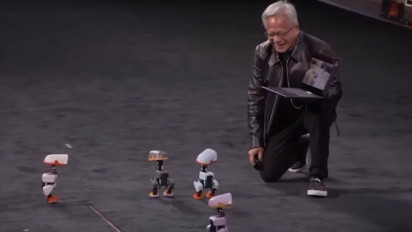 WOW! NVIDIA Pamer Robot Bebek AI Seharga Rp6 Jutaan, Bisa Duduk, Tidur, hingga Bangkit Sendiri