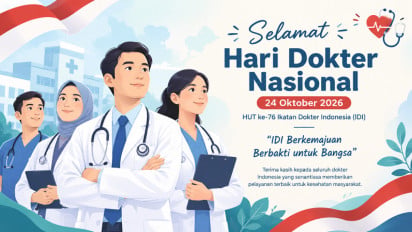 10 Ucapan Selamat Hari Dokter Nasional 2026, Referensi Caption untuk Media Sosial