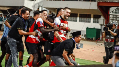 Bungkam Persib di Menit Akhir, Pelatih Madura United Apresiasi Daya Juang Laskar Sapi Kerrab