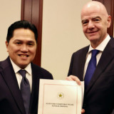 Gianni Infantino Pamer Surat Dukungan Prabowo dari Erick Thohir, Begini Respons Presiden FIFA