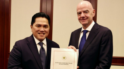 Gianni Infantino Pamer Surat Dukungan Prabowo dari Erick Thohir, Begini Respons Presiden FIFA