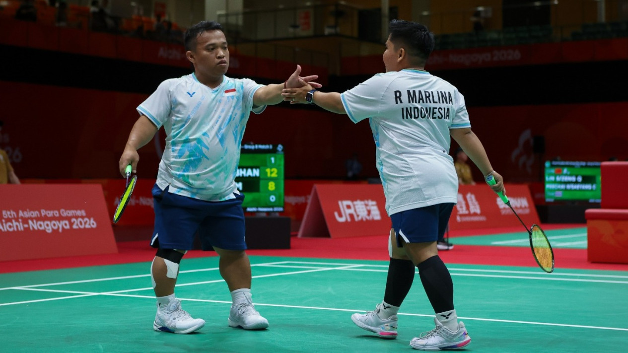 Taklukan Wakil China di Partai Final, Rina/Subhan Persembahkan Medali Emas Kedua dari Para Bulu Tangkis Asian Para Games 2026
            - galeri foto