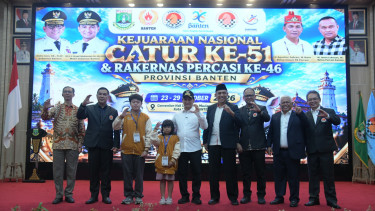 Seribu Pecatur Ramaikan Kejurnas Catur 2026 di Banten, PB Percasi Bidik Prestasi Internasional