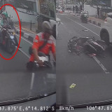 Viral Pengemudi Ojek Online Dilindas Mobil Listrik di Blok M, Begini Kronologinya!