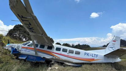 Kemenhub Pastikan Seluruh Penumpang dan Awak Pesawat Asian One Air Selamat