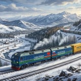 Kereta Ini Menembus Perjalanan dari China ke Rusia, Intip Catatan Perdagangannya yang Fantastis