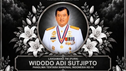 Mantan Panglima TNI Widodo Adi Sutjipto Meninggal Dunia